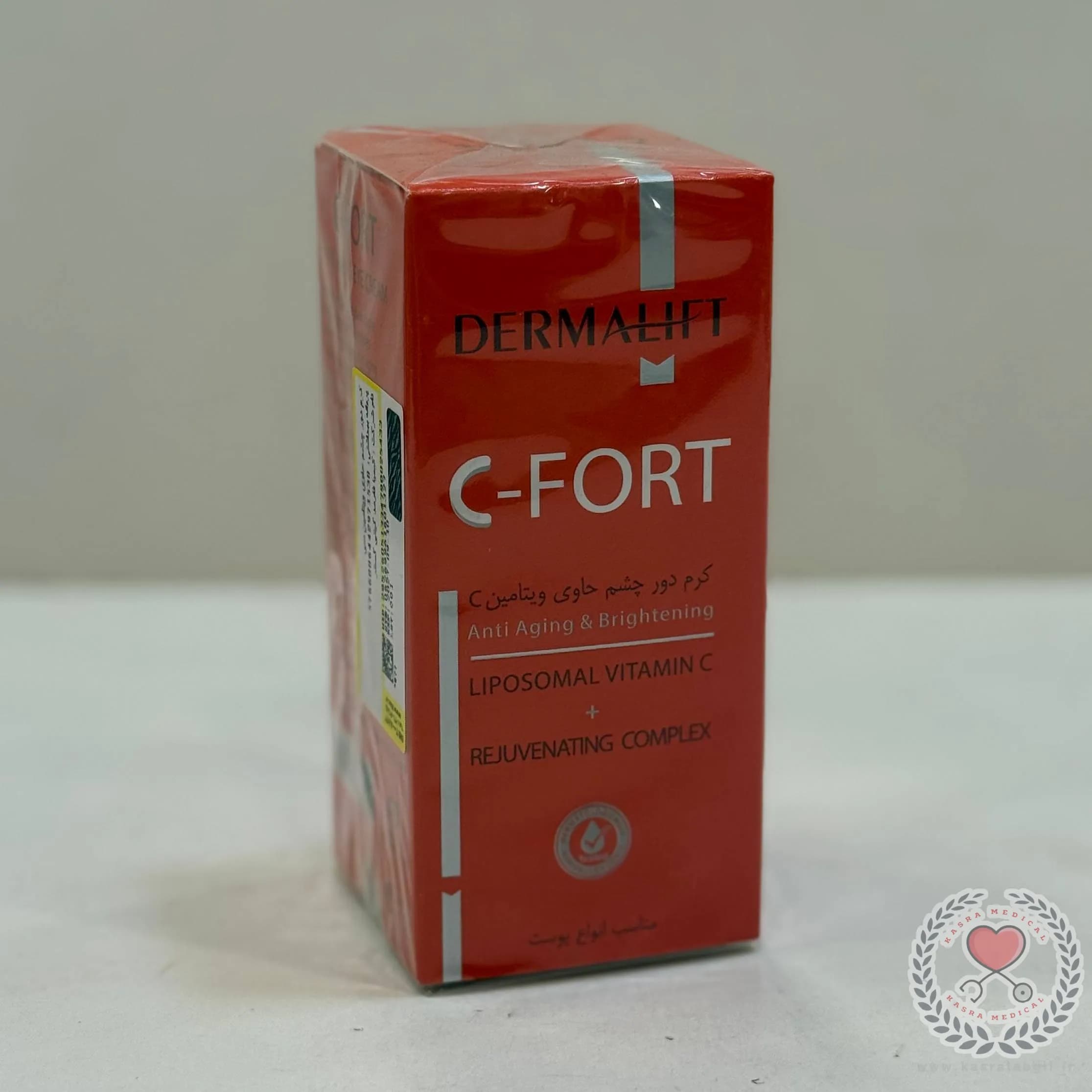 کرم دور چشم درمالیفت مدل C-FORT حجم 15 میلی لیتر — تصویر ۴