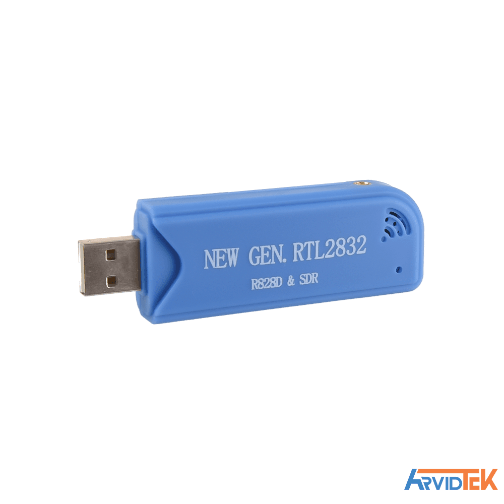 دانگل RTL-SDR RTL2832U R828D همراه با آنتن — تصویر ۲