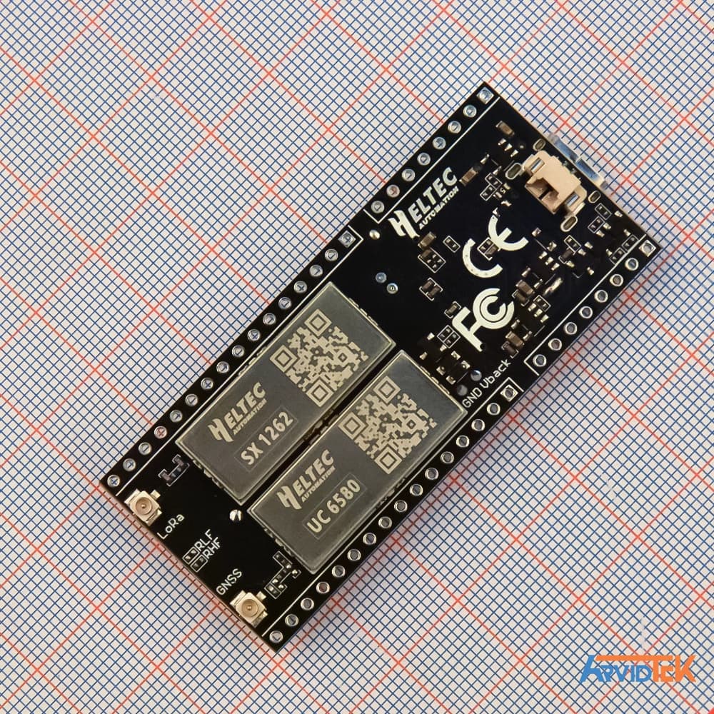 برد ESP32S3 + LoRa 868MHz + GPS مدل Heltec HTIT-Tracker — تصویر ۲
