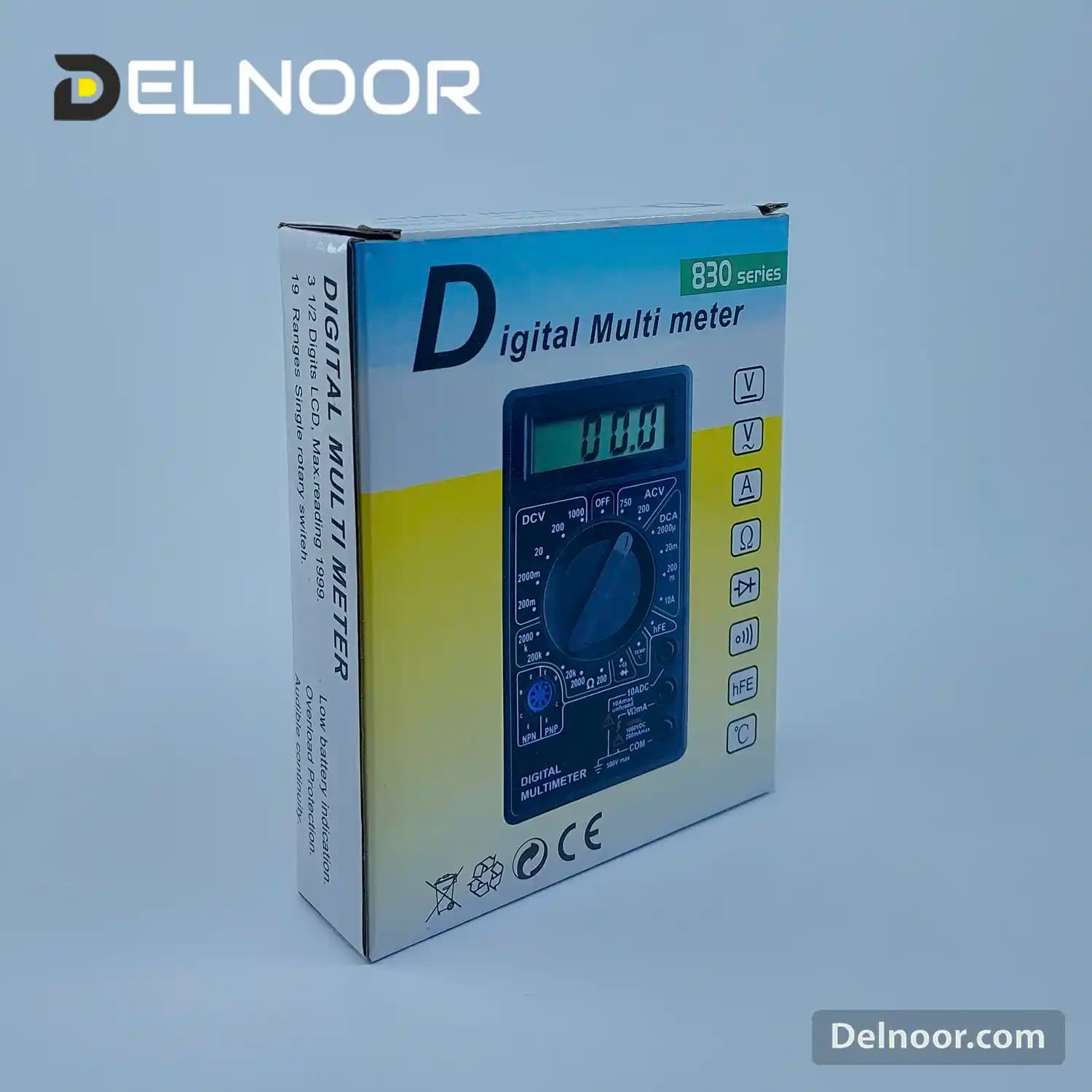 مولتی متر DT-830D — تصویر ۶
