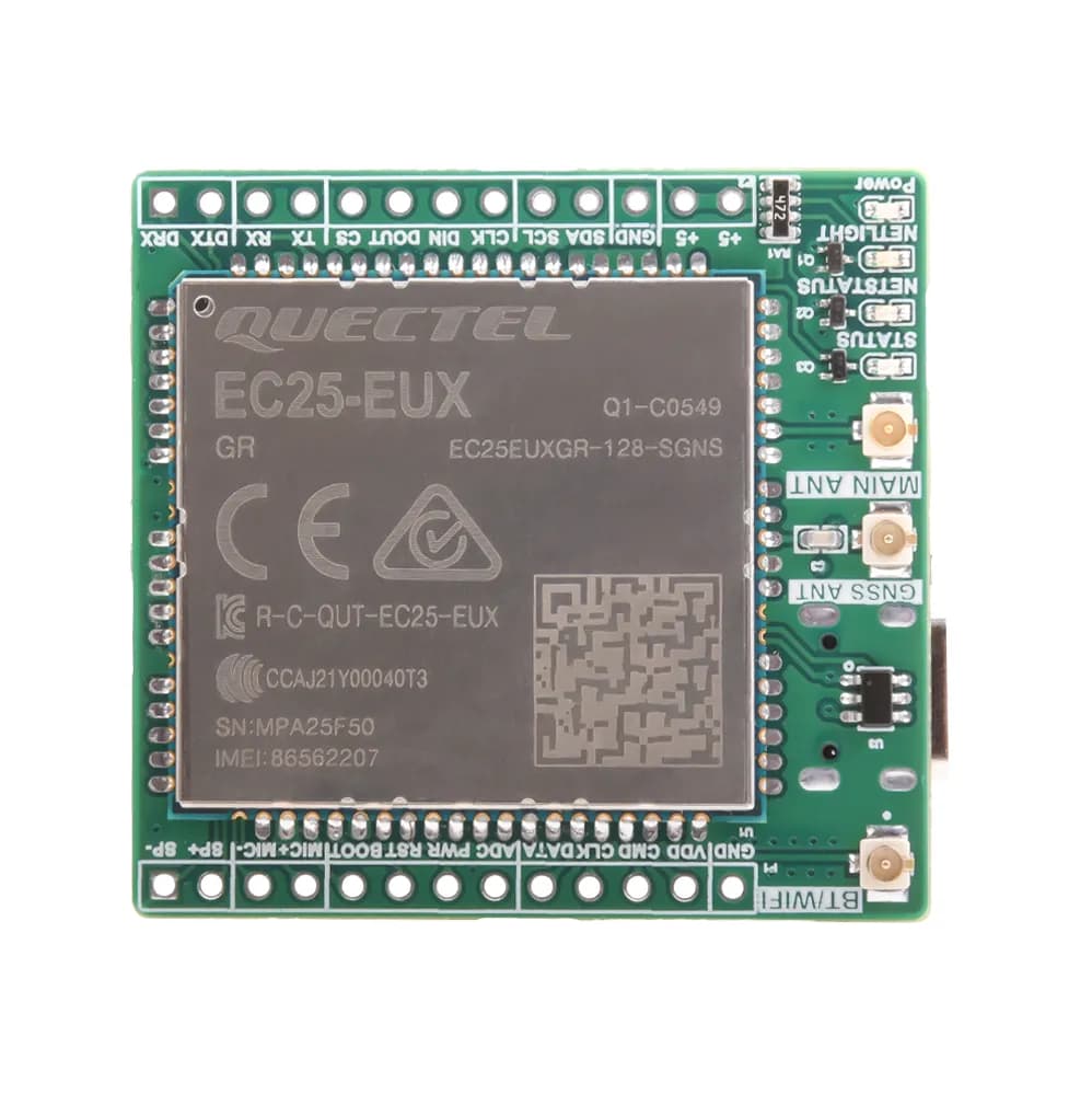 برد توسعه EC25-EUX LTE GNSS