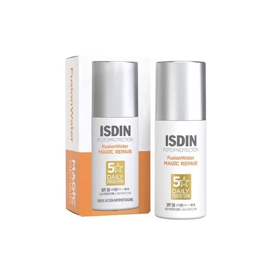 ضد آفتاب مجیک ریپیر فیوژن واتر ایزدین SPF50 (ترمیم کننده جادویی)