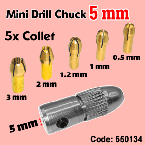 پنج نظام شفت 5mm