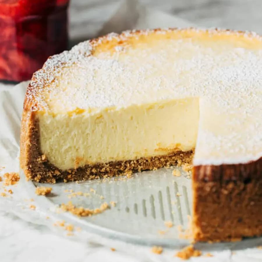 چیز کیک ژاپنی (8 اسلایس)