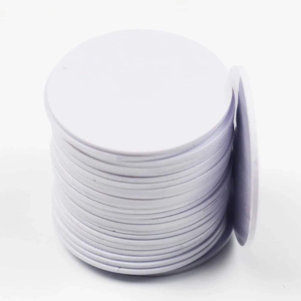 تگ RFID سکه ای مدل TK4100 (EM4100) 125Khz بسته 100 عددی — تصویر ۶