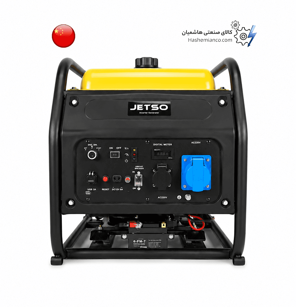 ژنراتور برق بنزینی جتسو HI-8500E | موتور برق 8.5 کیلووات هندلی — تصویر ۲