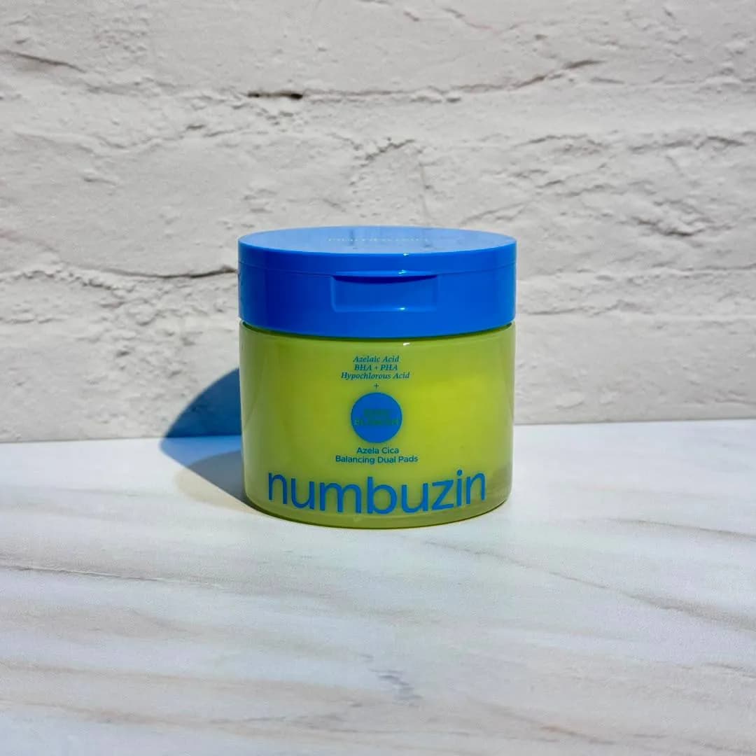پد دوگانه ضدجوش آزلاییک اسید و سیکا نامبوزین numbuzin No.0 Zero Blemish Azela Cica Balancing Dual Pads — تصویر ۶