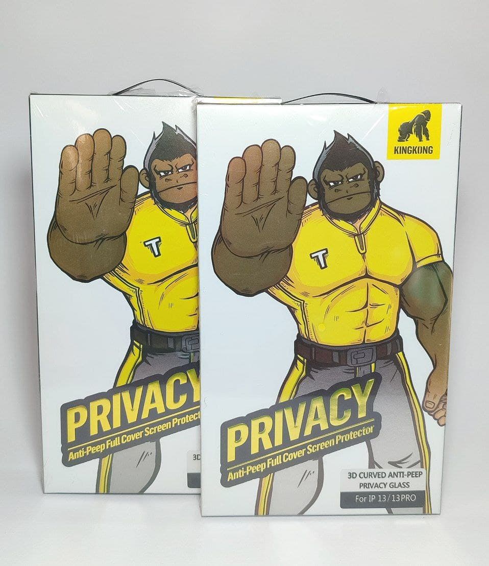 گلس گوشی اپل iPhone 13/13 pro کینگ کونگ مدل Privacy — تصویر ۲