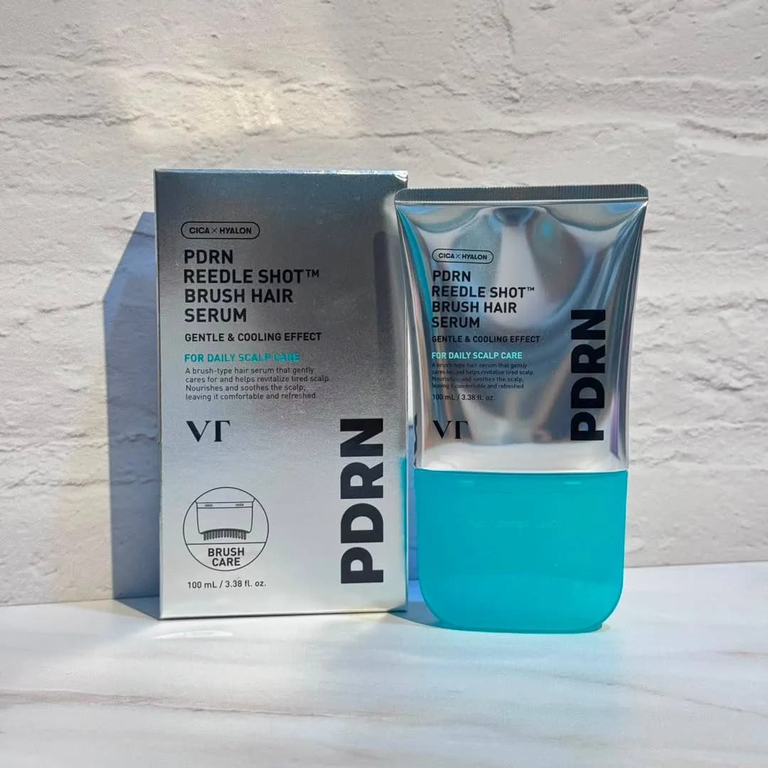 سرم کف سر براش دار ریدل شات Pdrn وی‌ تی کازمتیکس 100 میل VT Cosmetics PDRN Reedle Shot Brush Hair Serum — تصویر ۵