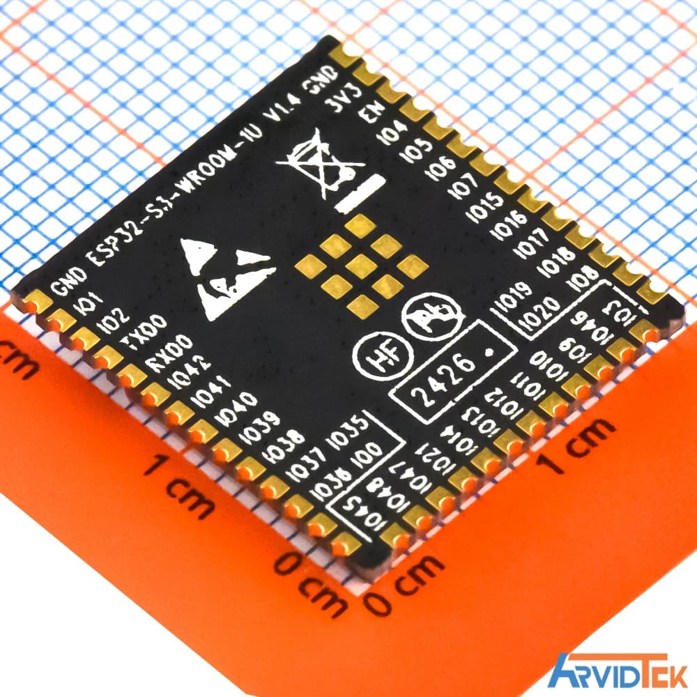ESP32-S3-WROOM-1U-N8R2 — تصویر ۲
