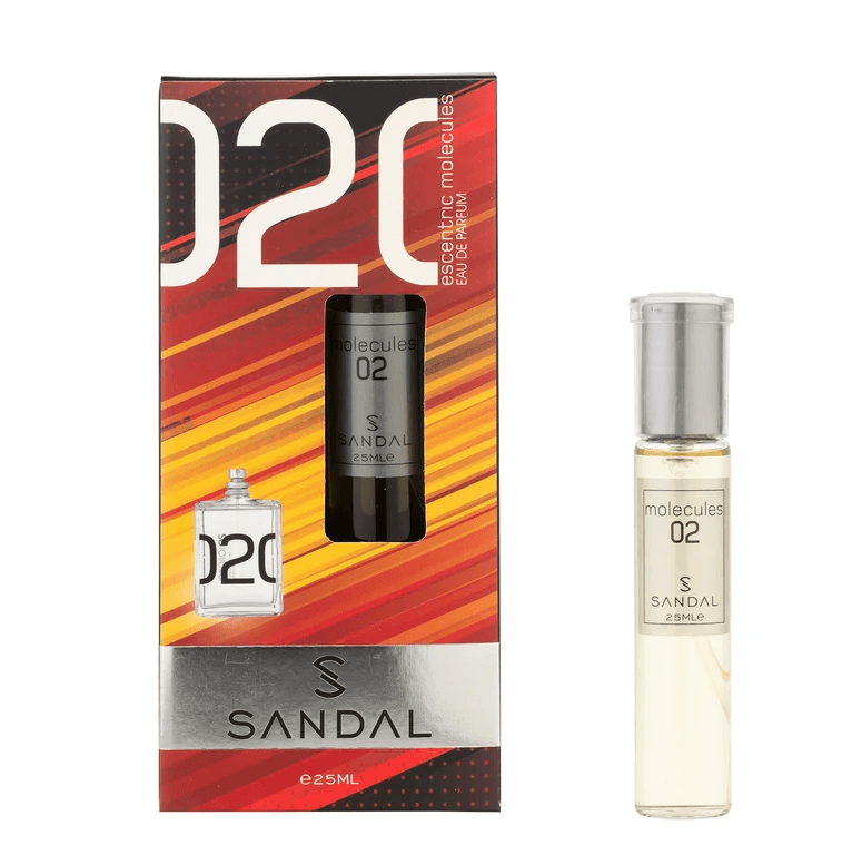 عطر جیبی مردانه مولکول صندل حجم ۲۵ میلی‌لیتر