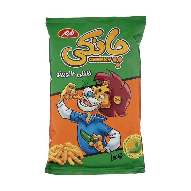 اسنک چانکی مزمز با طعم فلفلی هالوپینو – 90 گرم