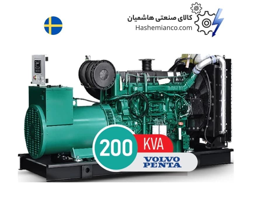دیزل ژنراتور ولوو 200 کاوا مدل TAL044L