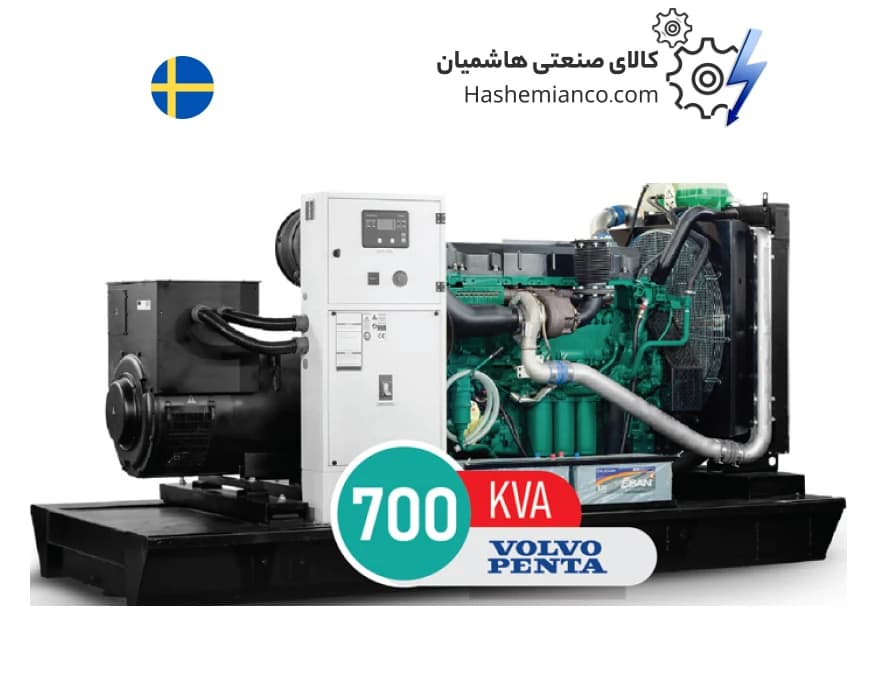 دیزل ژنراتور ولوو 700 کاوا مدل TWD1643GE
