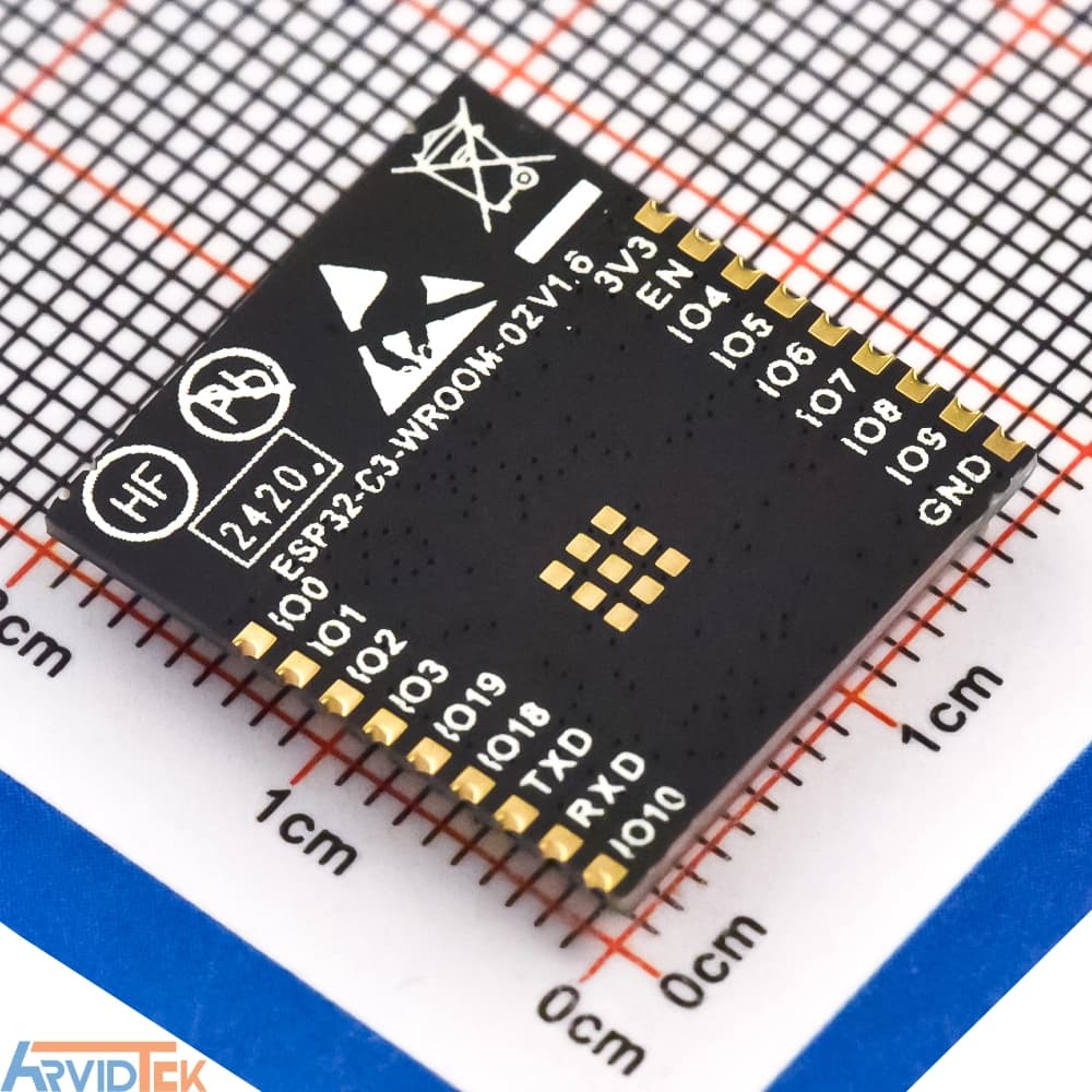 ESP32-C3-WROOM-02-H4 — تصویر ۲