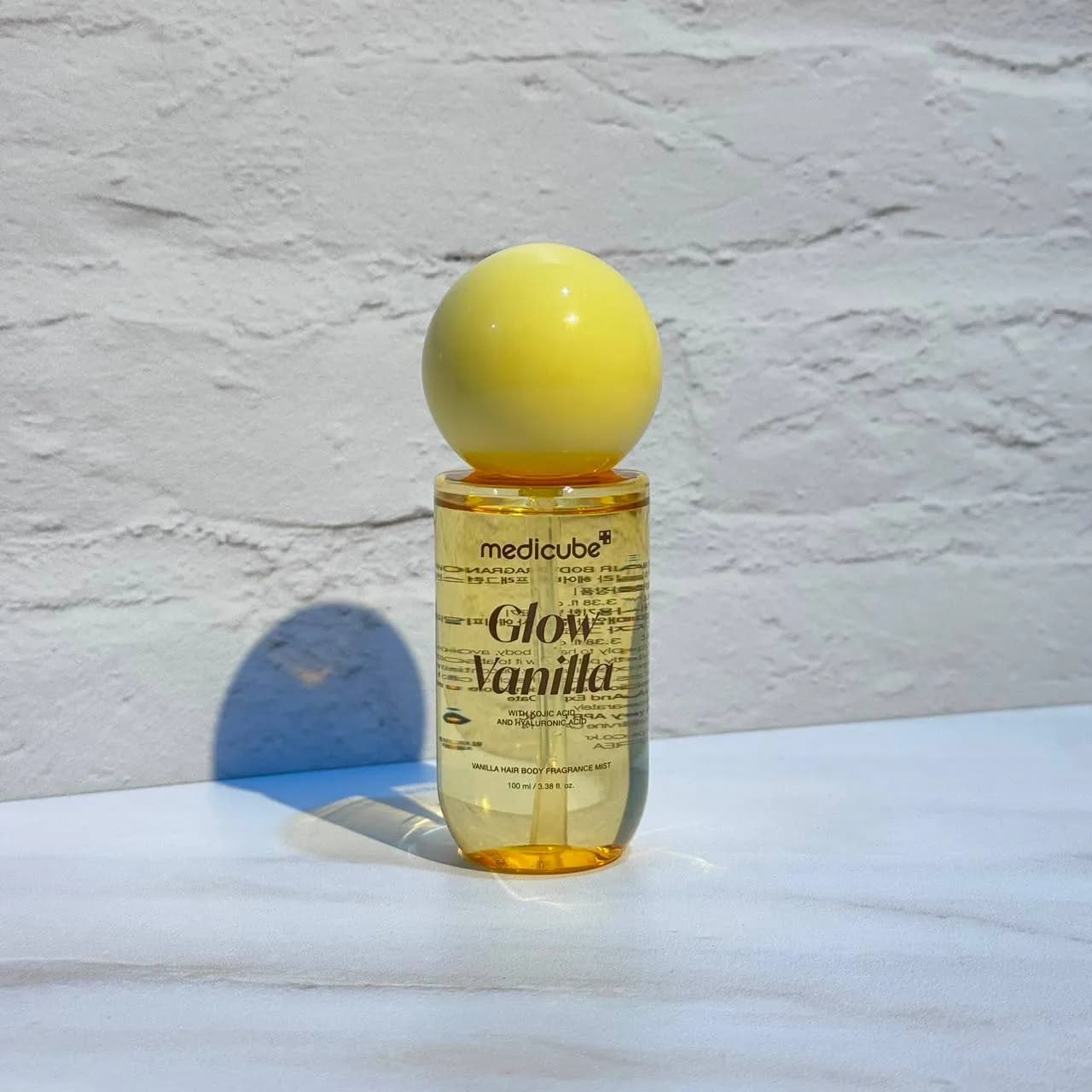 میست خوشبو کننده مو و بدن وانیلی مدی کیوب ۱۰۰ میل Medicube Glow Vanilla Hair Body Mist — تصویر ۳
