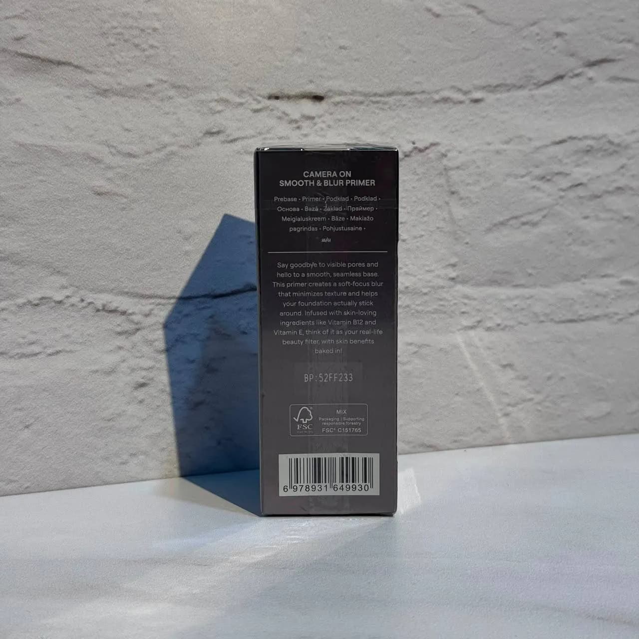 پرایمر مات کننده و صاف کننده شیگلم مدل Camera On وزن ۳۰ گرم Sheglam Camera On Smooth & Blur Primer — تصویر ۱۰