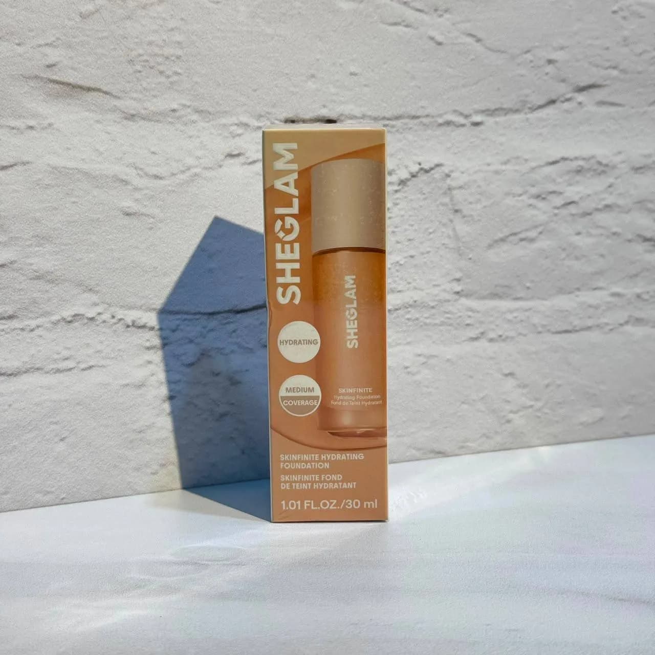 کرم پودر آبرسان شیگلم ۳۰ میل Sheglam Skinfinite Hydrating Foundation