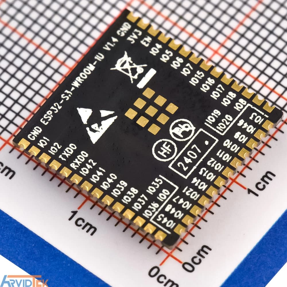 ESP32-S3-WROOM-1U-N16R8 — تصویر ۲