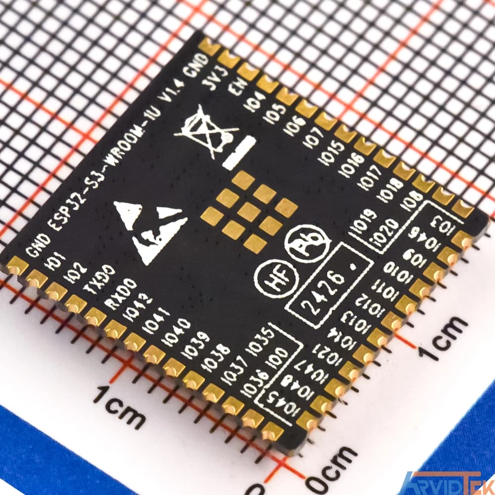 ESP32-S3-WROOM-1U-N8R8 — تصویر ۲