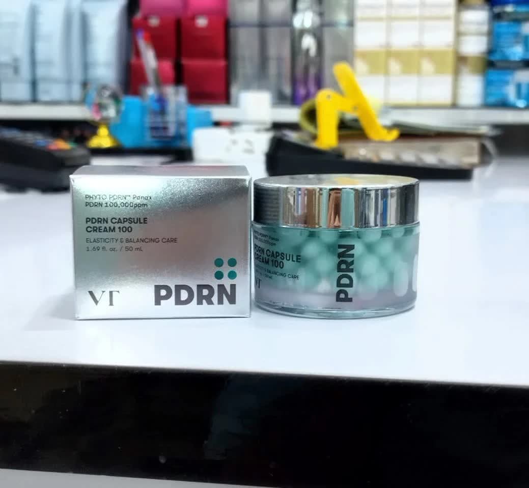 کرم کپسولی جوانساز و ضد چروک PDRN وی تی کازمتیک 50میل — تصویر ۱۱