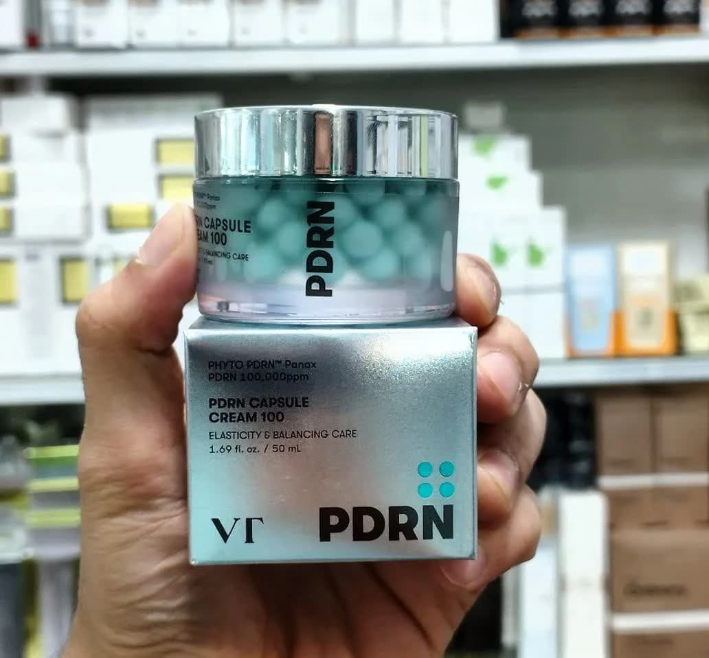 کرم کپسولی جوانساز و ضد چروک PDRN وی تی کازمتیک 50میل — تصویر ۶