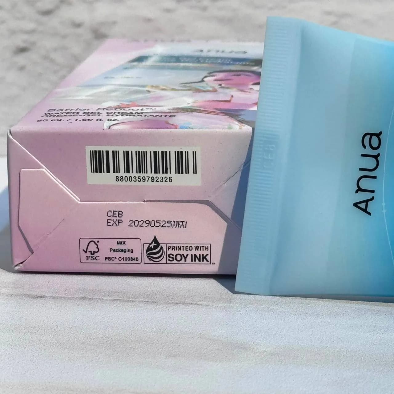 ژل کرم آبرسان و ترمیم کننده سددفاعی پوست چرب و مختلط آنوا ۵۰ میل Anua Kpop Demon Hunter Barrier Reboot Water Gel Cream — تصویر ۷