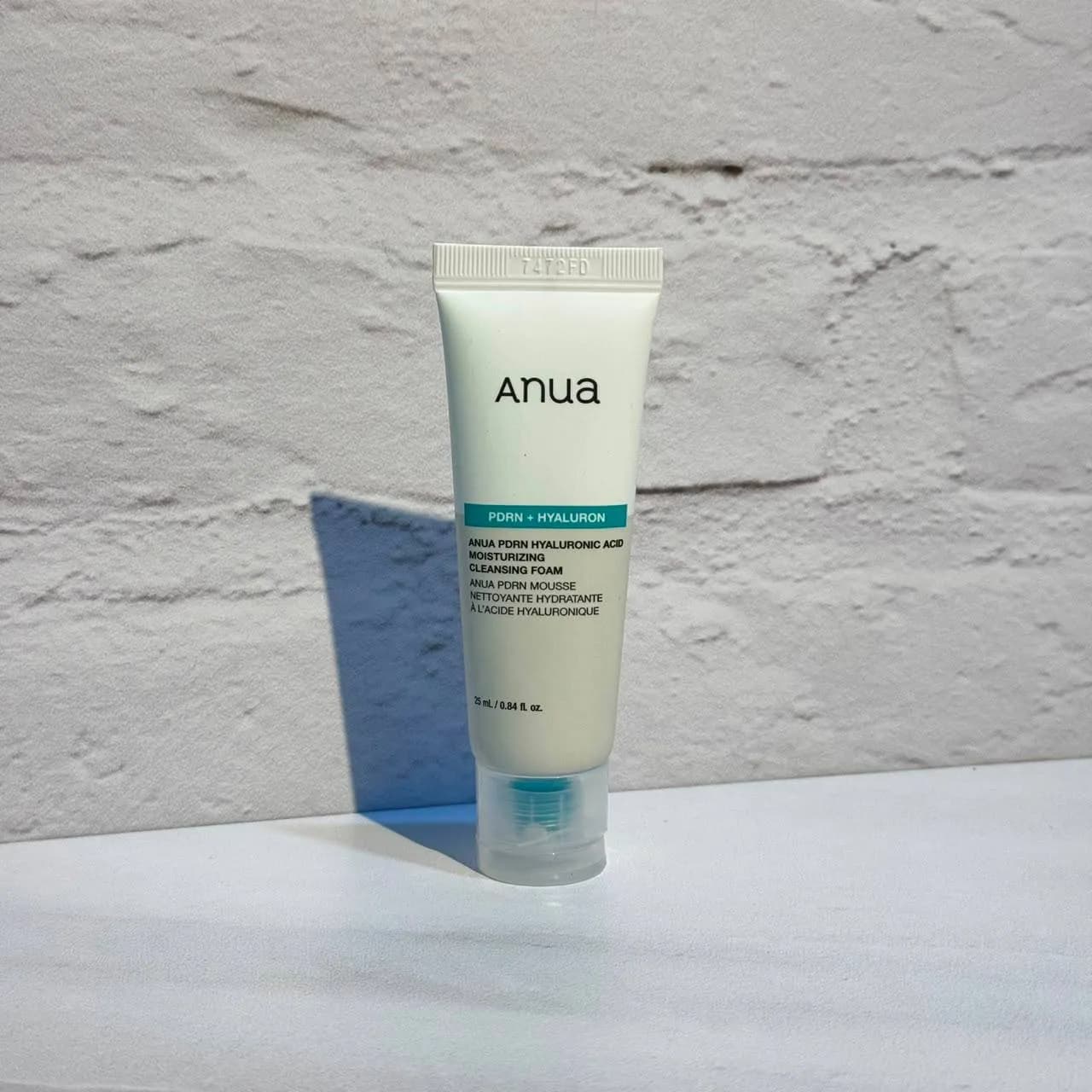 فوم شوينده ملايم PDRN و هيالورونيک اسيد آنوا مینی Anua Pdrn Hyaluronic Acid Moisturizing Cleansing Foam
