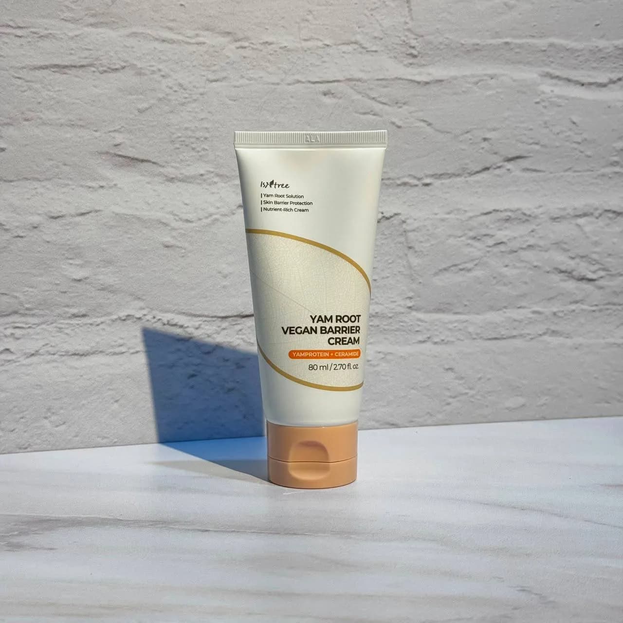 کرم تقویت کننده سد دفاعی پوست یام روت ایزنتری ۸۰ میل Isntree Yam Root Vegan Barier Cream — تصویر ۷