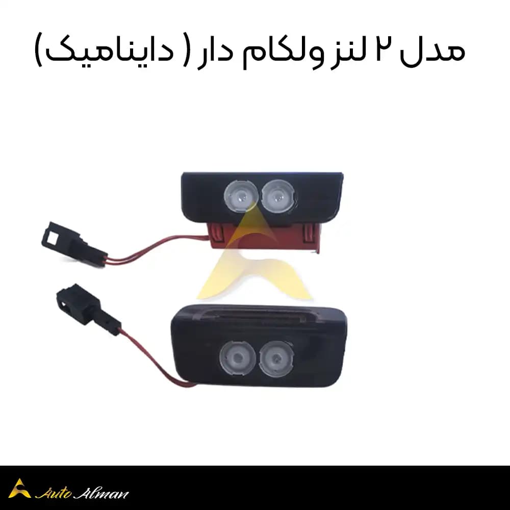 لوگوی زیر درب بنز C200L W206 — تصویر ۷