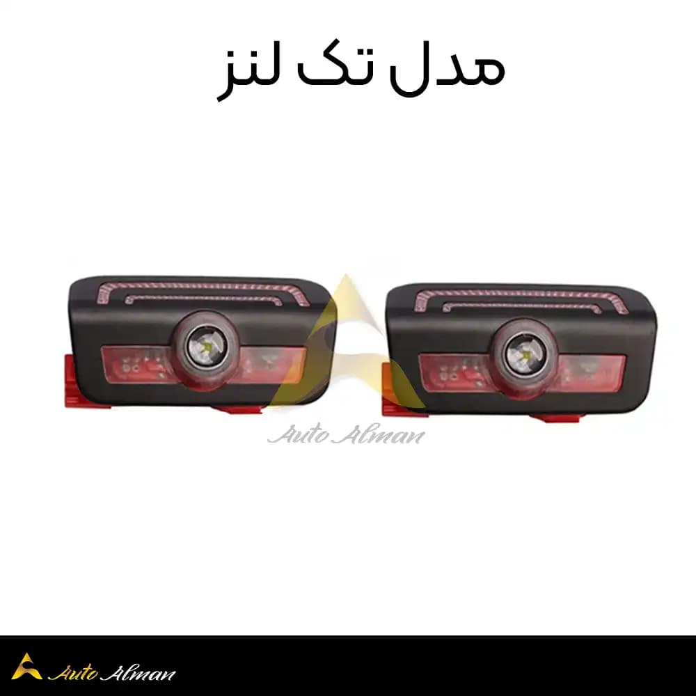 لوگوی زیر درب بنز C200L W206 — تصویر ۶