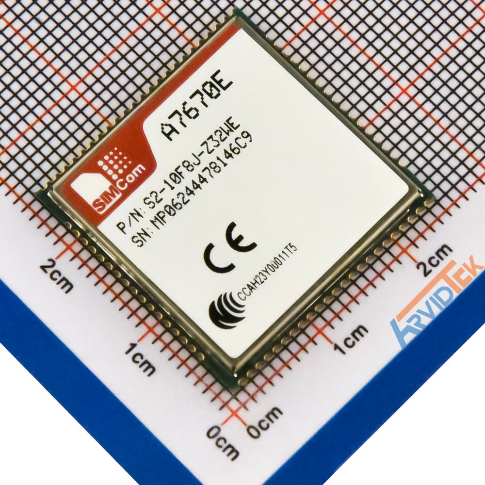ماژول A7670E-LASA LTE/4G CAT1 سیم کام — تصویر ۵