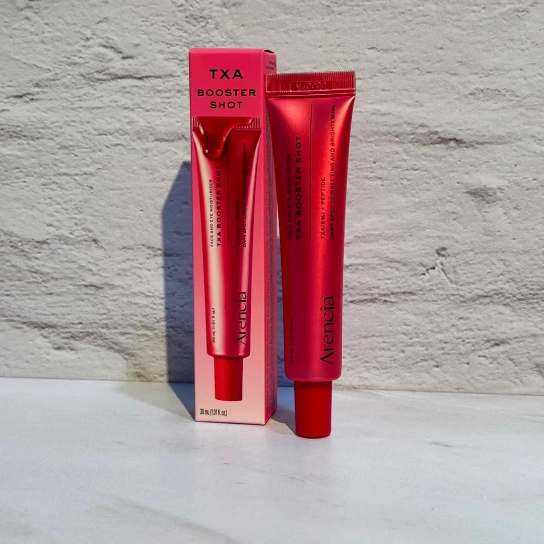 بوستر شات ترانگزامیک اسید آرنسیا ضد لک و روشن کننده دور چشم و صورت Arencia TXA Booster Shot Serum — تصویر ۶
