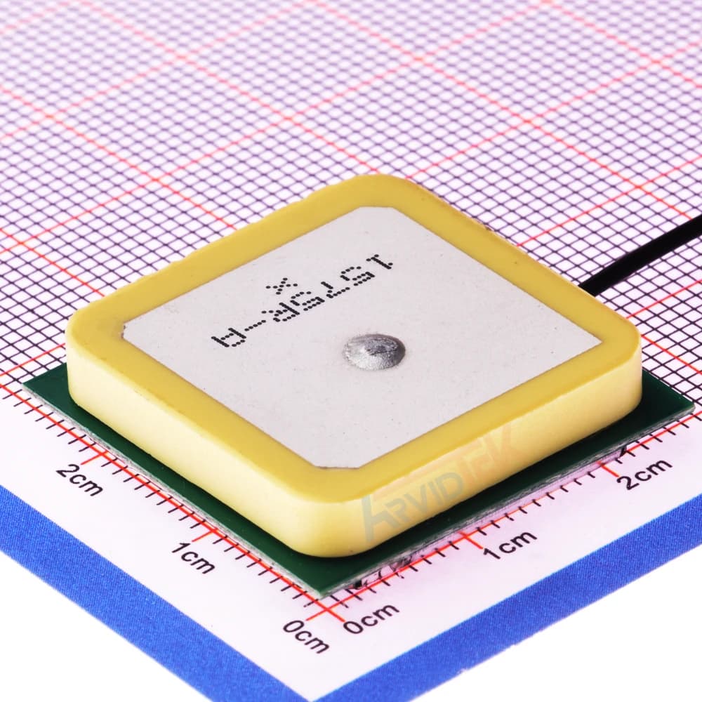 آنتن GPS اکتیو UFL مدل AT0190 با 25*25*8