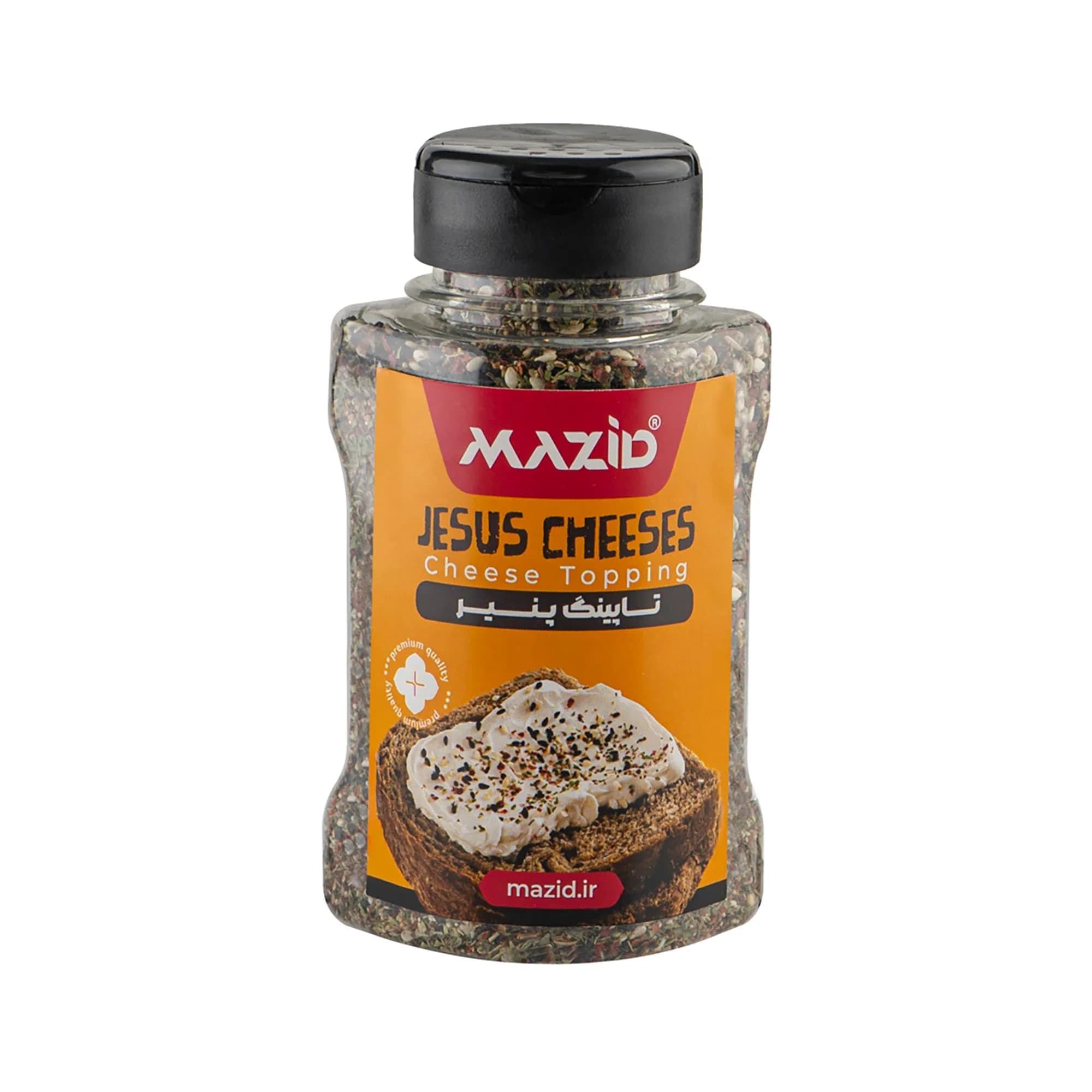تاپینگ پنیر جیزز چیزز پت تاج ۷۵ گرمی — تصویر ۴