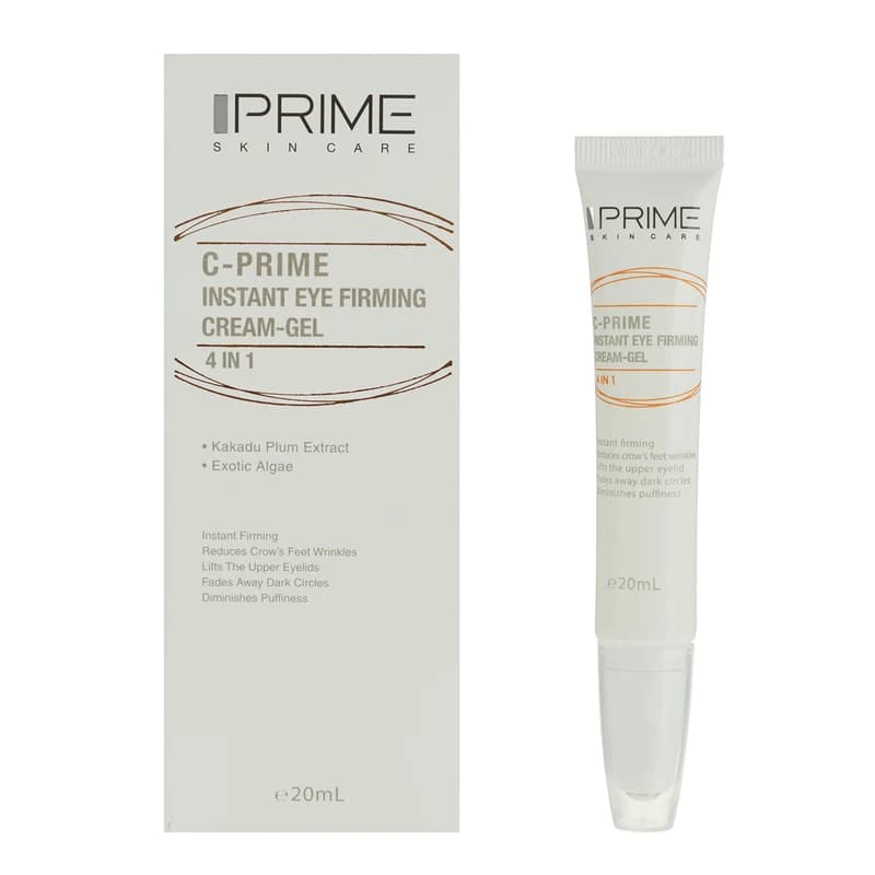 ژل کرم سفت کننده دور چشم پریم مدل C-Prime 4in1، مناسب استفاده صبح و شب، حجم 20 میلی‌ — تصویر ۶
