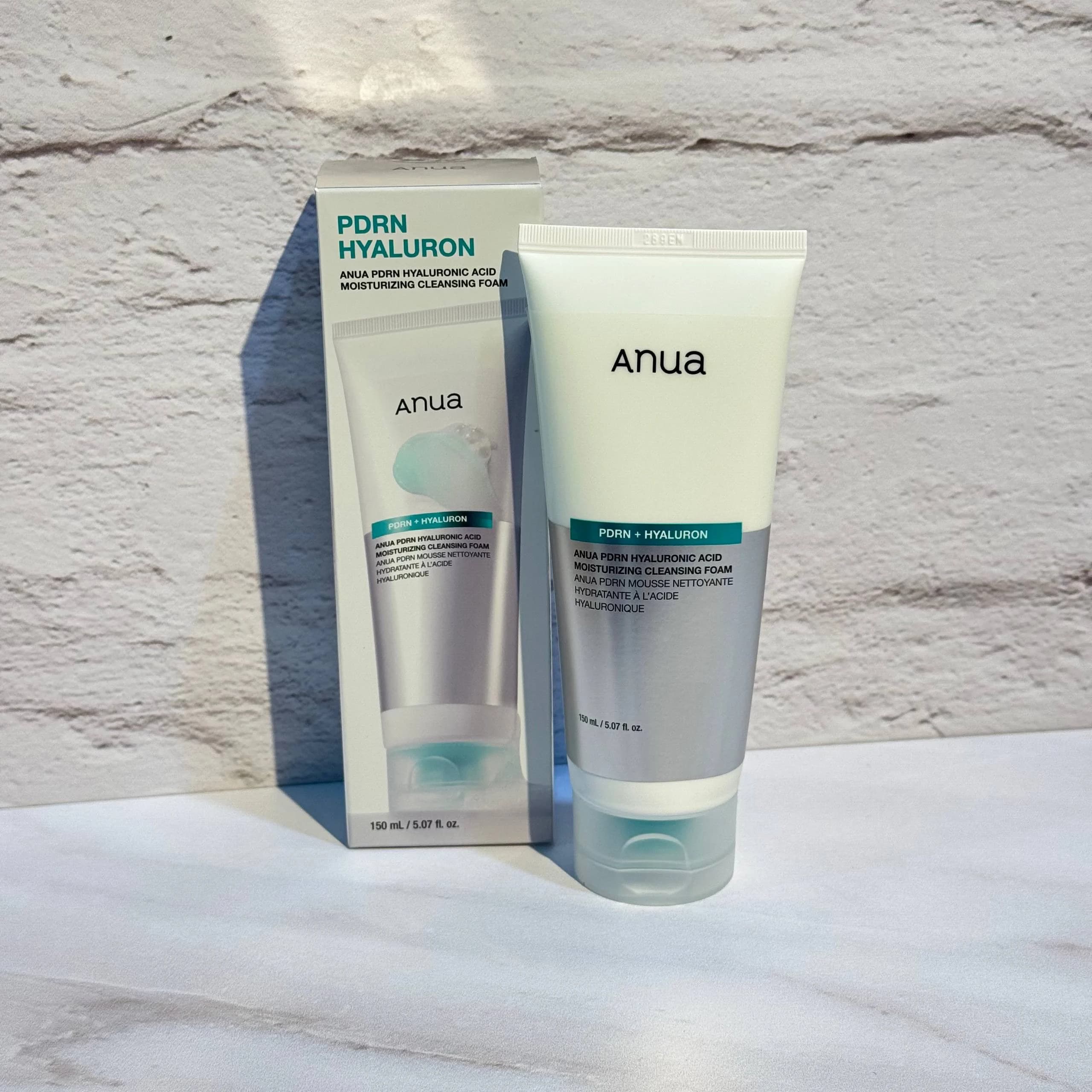 فوم شوينده ملايم PDRN و هيالورونيک اسيد آنوا Anua Pdrn Hyaluronic Acid Moisturizing Cleansing Foam