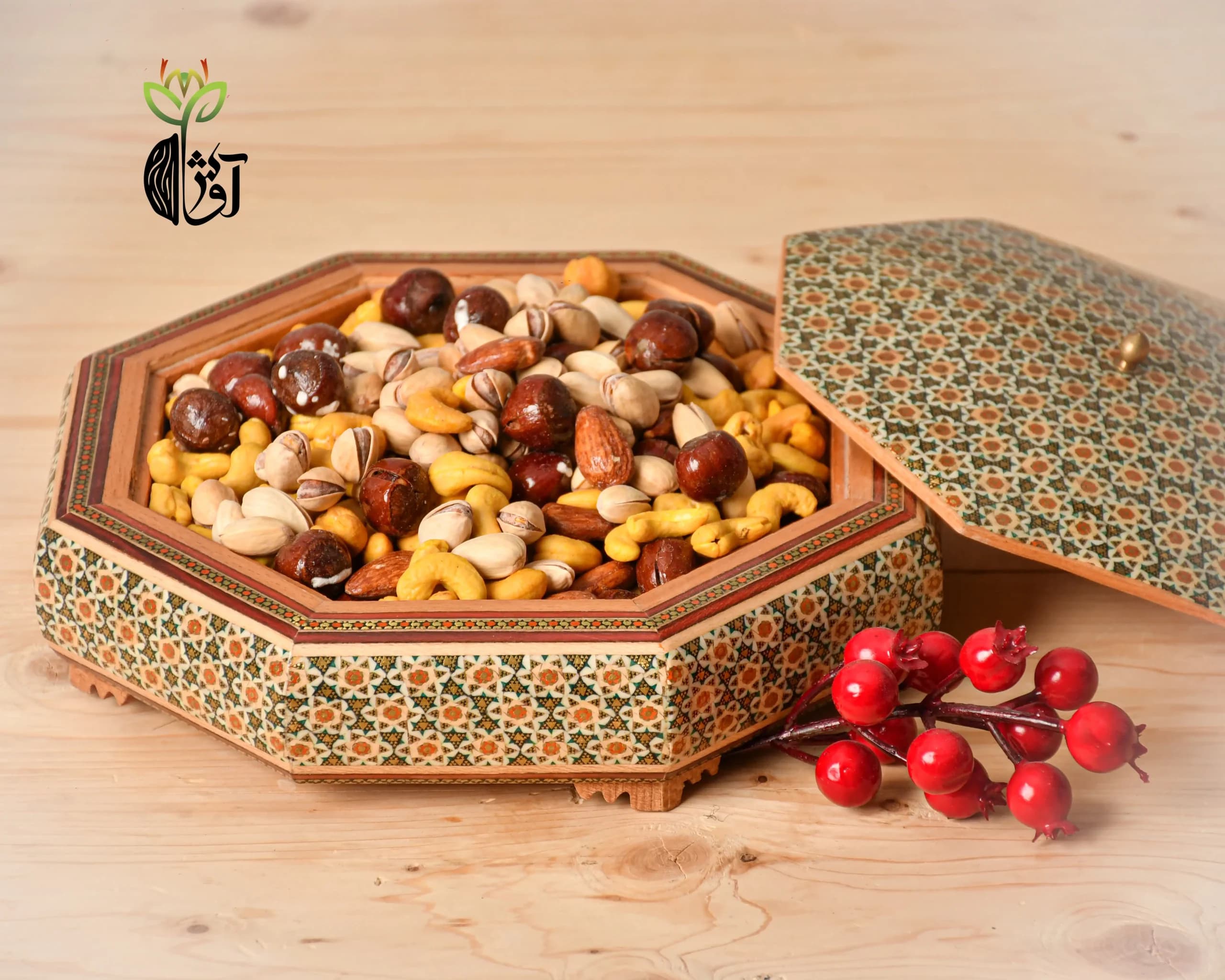 آجیل مخلوط کلاسیک (چهار مغز)