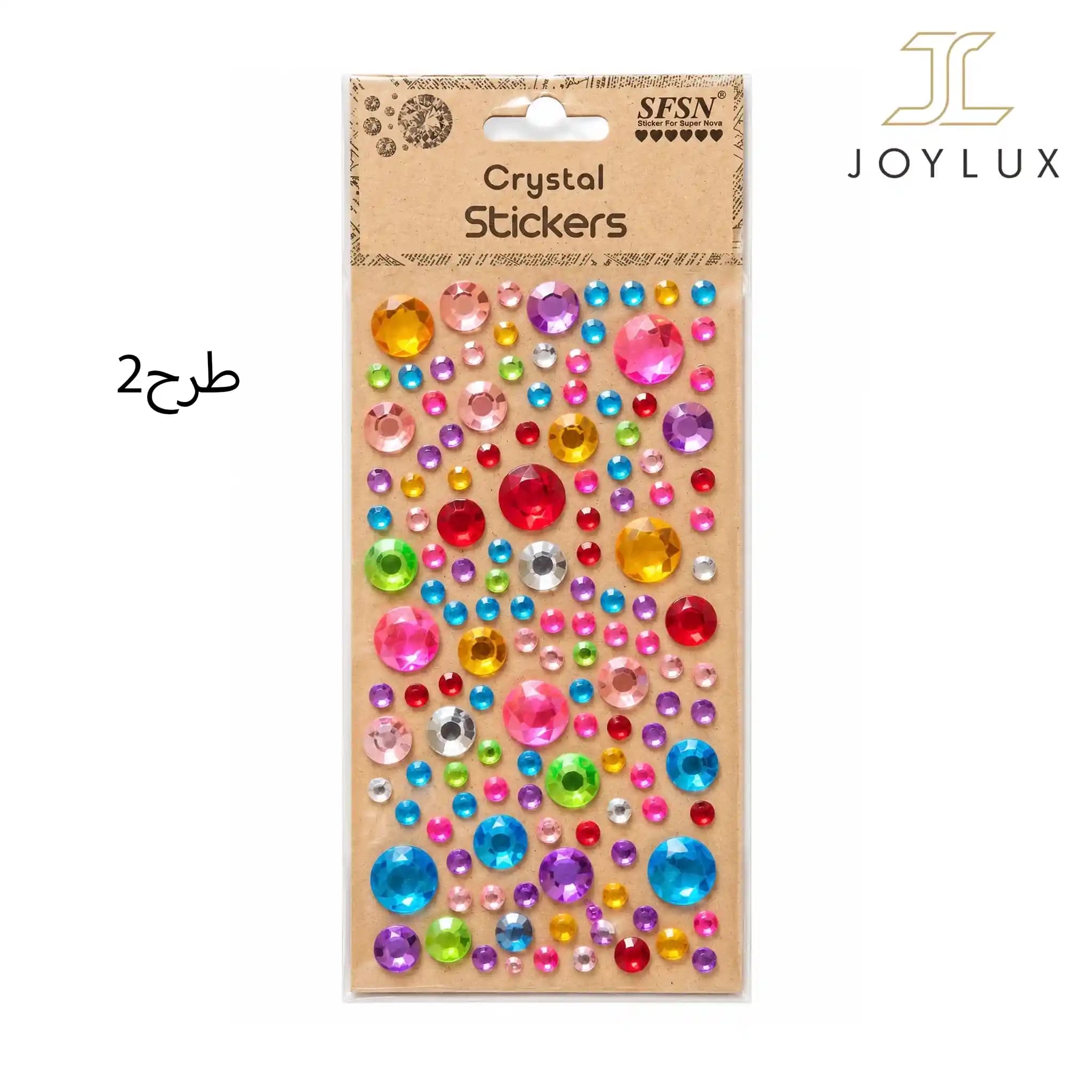 نگین رنگی چسبی — تصویر ۷