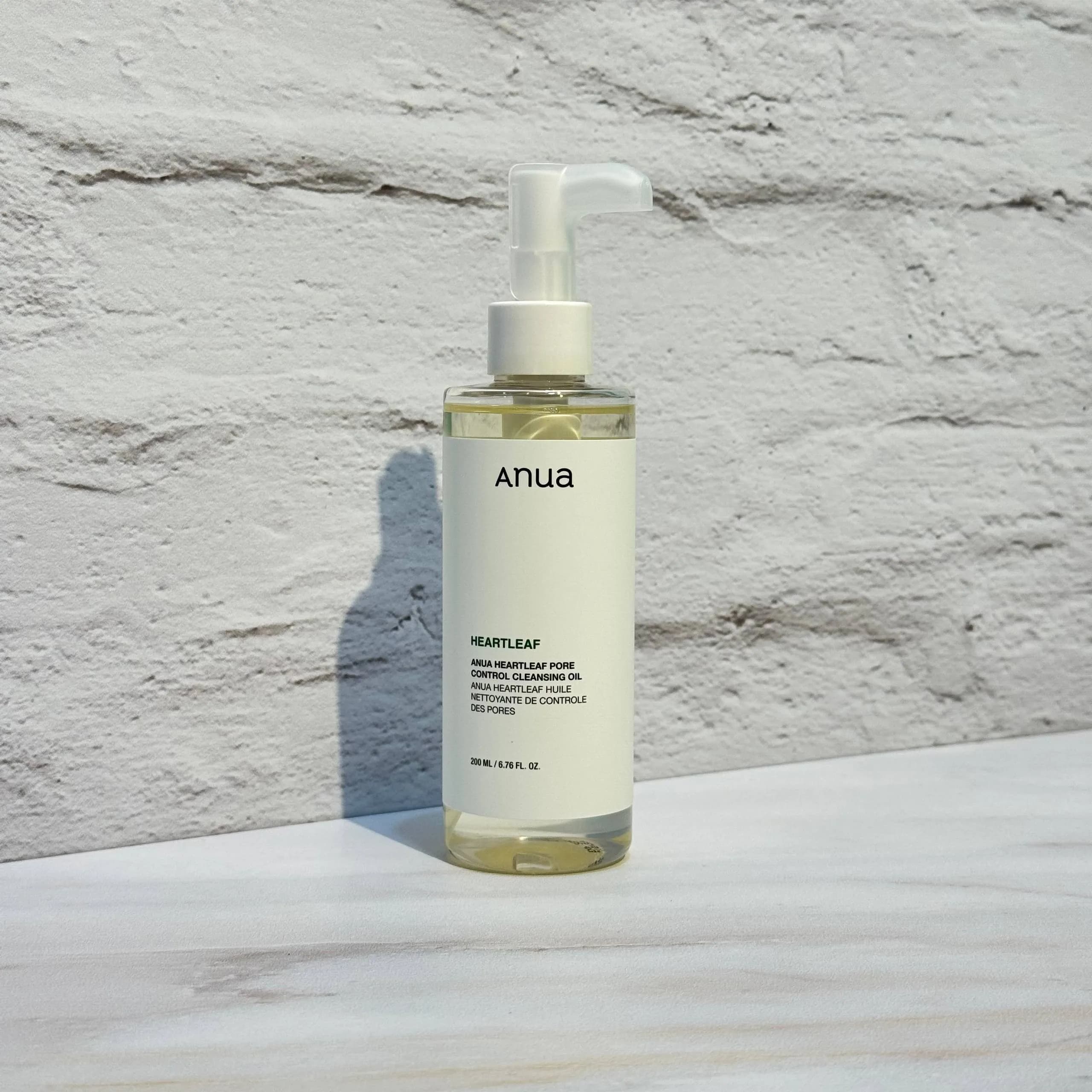روغن پاک کننده و کنترل منافذ آنوا حاوی عصاره هوتونیا کوردتا 200 میل Anua Heartleaf Pore Control Cleansing Oil — تصویر ۲