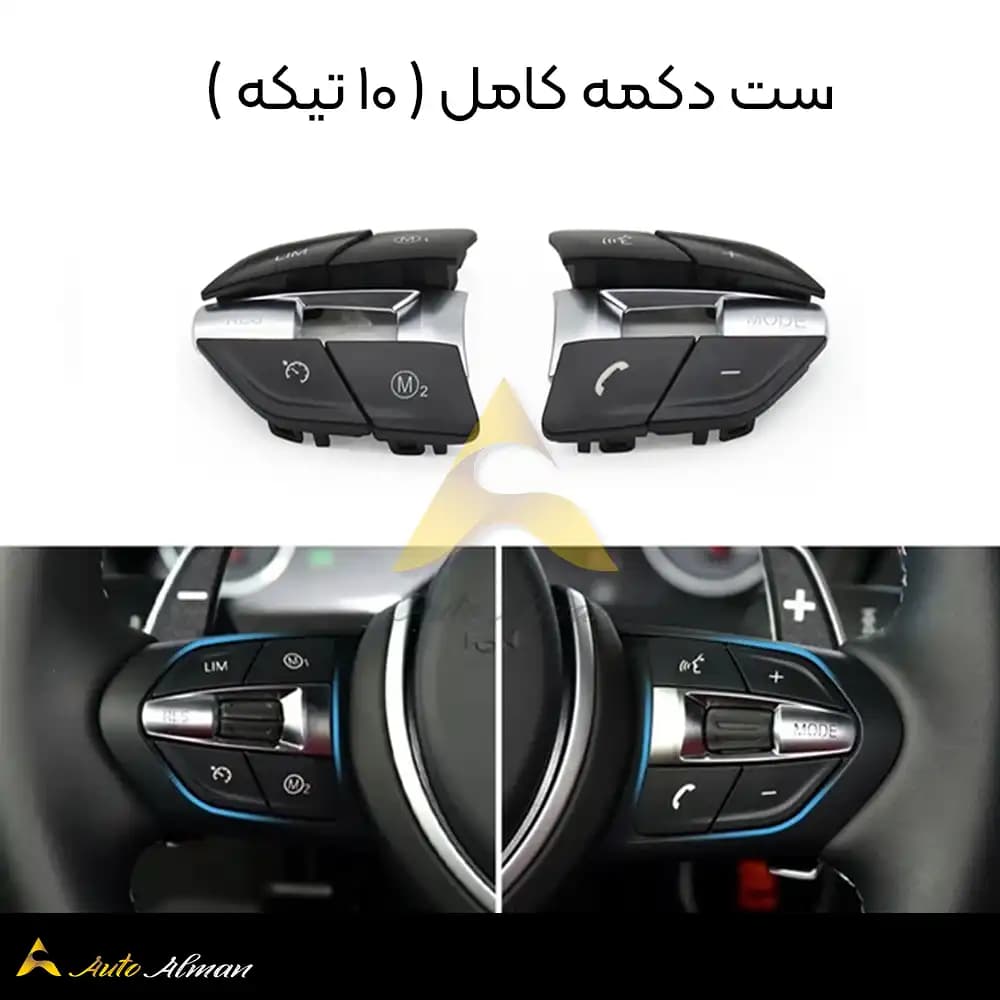 دکمه اینترفیس فرمان بی ام و — تصویر ۴