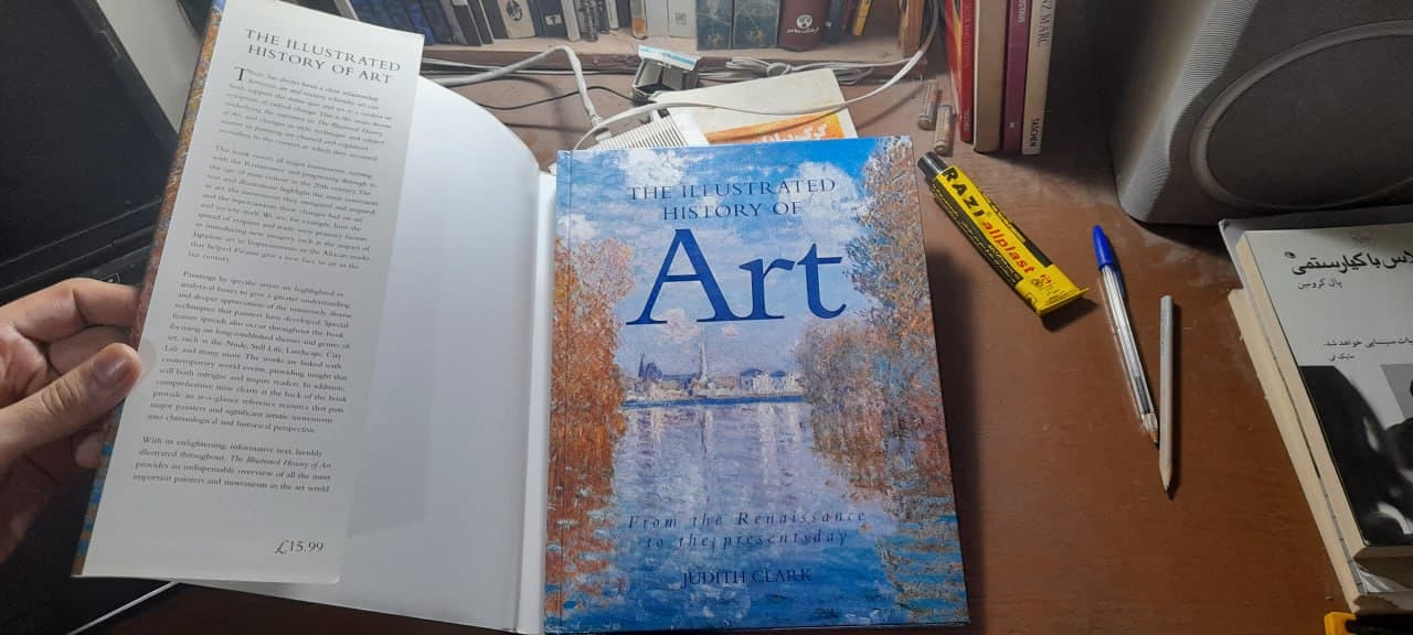 کتاب the Illustrated History Of Art (دست دوم) — تصویر ۶