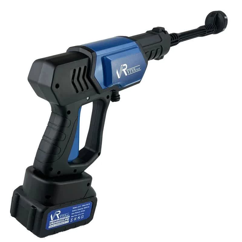 کارواش شارژی ۲۴ ولت ویوارکس مدل VR2450V2-PW: ۵۰ بار فشار و عملکرد عالی — تصویر ۴