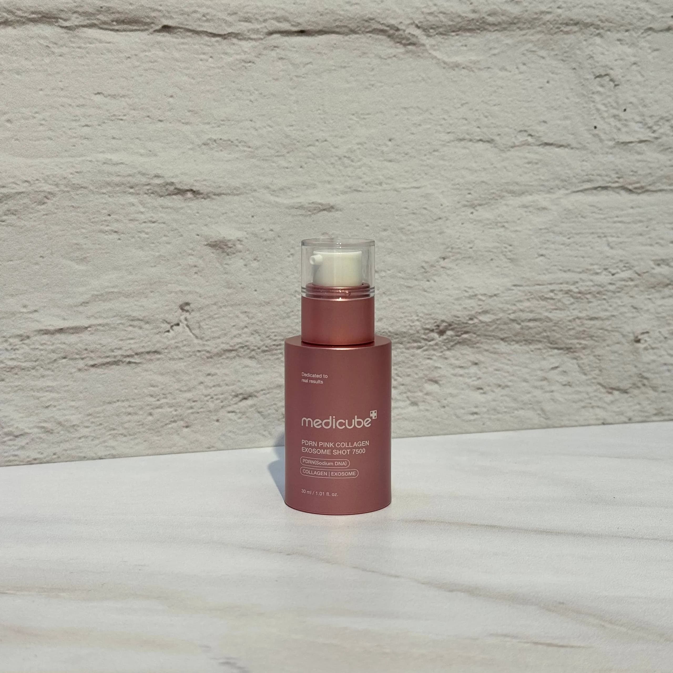 سرم اگزوزوم PDRN شات 7500 مدی کیوب ضد چروک و روشن کننده PDRN PINK EXOSOME SHOT SERUM 7500 — تصویر ۶