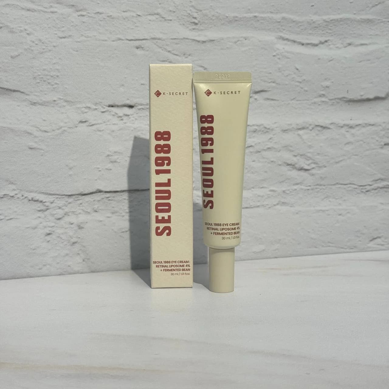 کرم دور چشم سئول 1988 لیپوزوم رتینال و بین کی سکرت 30 میل K-SECRET SEOUL 1988 Eye Cream Retinal Liposome 4% + Fermented Bean