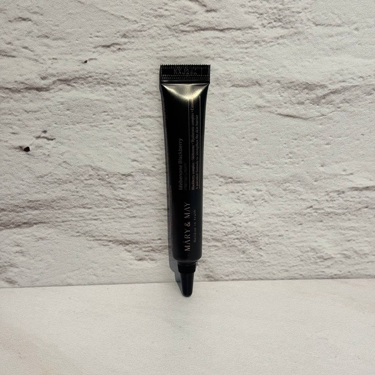 کرم ضد چروک و ترمیم کننده ایدبنون و بلک بری مری اند می 12 گرم Mary & May Idebenone Blackberry Intense Cream — تصویر ۳