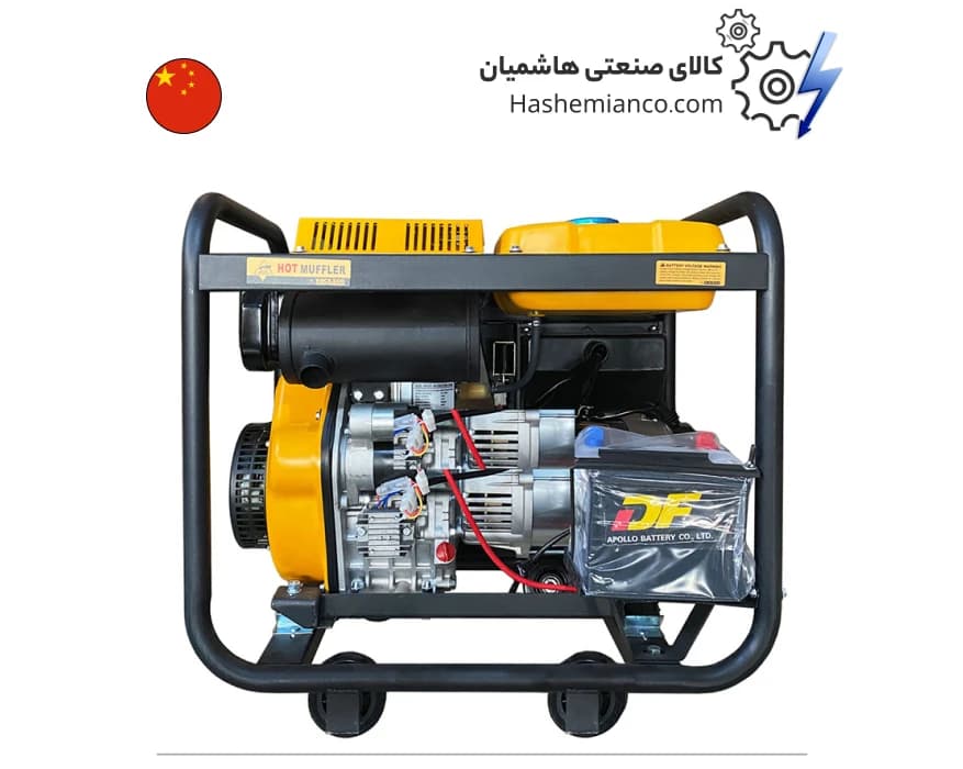 موتور برق 7.5 کیلو وات واکسون گازوئیلی KDE9500E — تصویر ۲