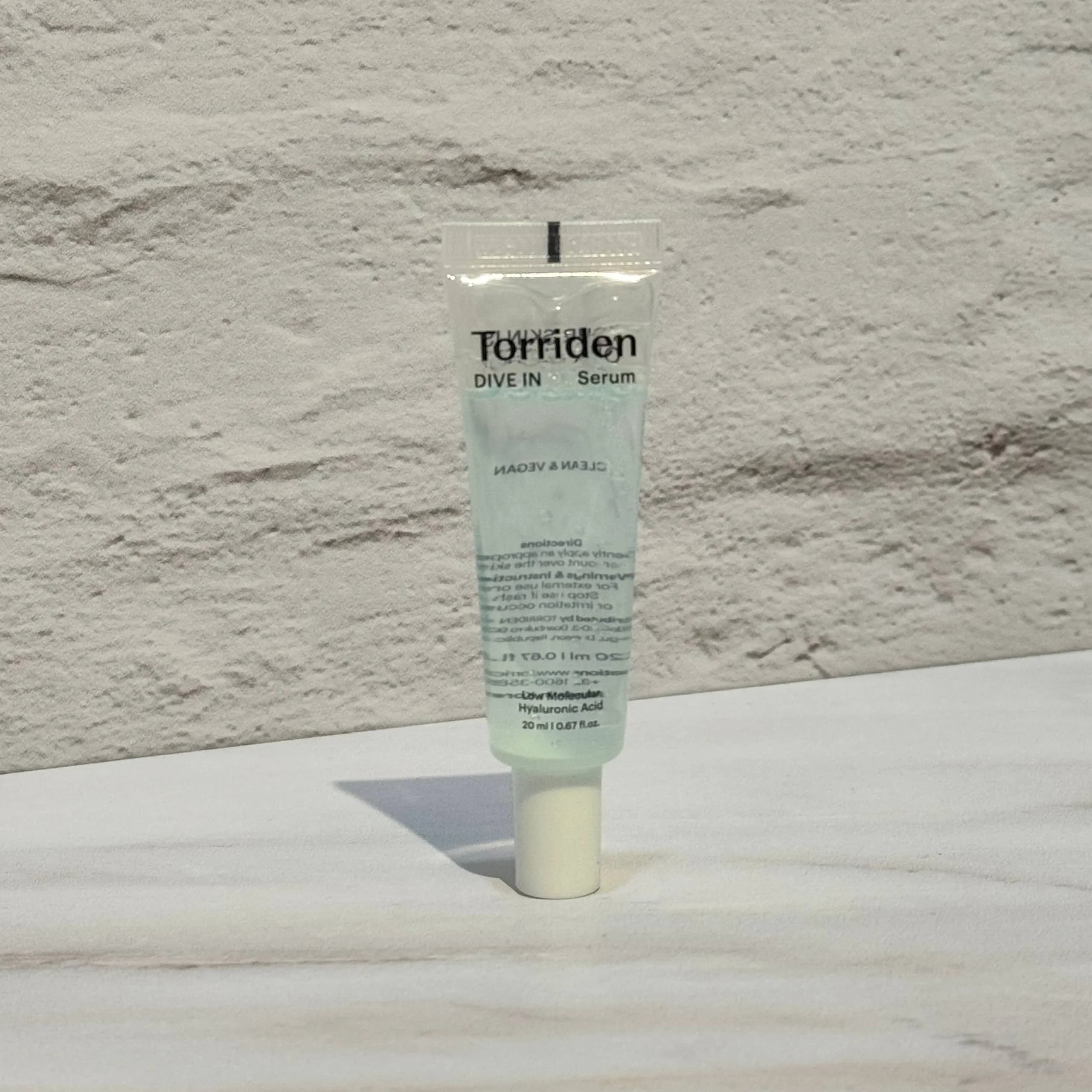 سرم آبرسان هیالورونیک اسید توریدن 20 میل Torriden DIVE-IN Low Molecular Hyaluronic Acid Serum