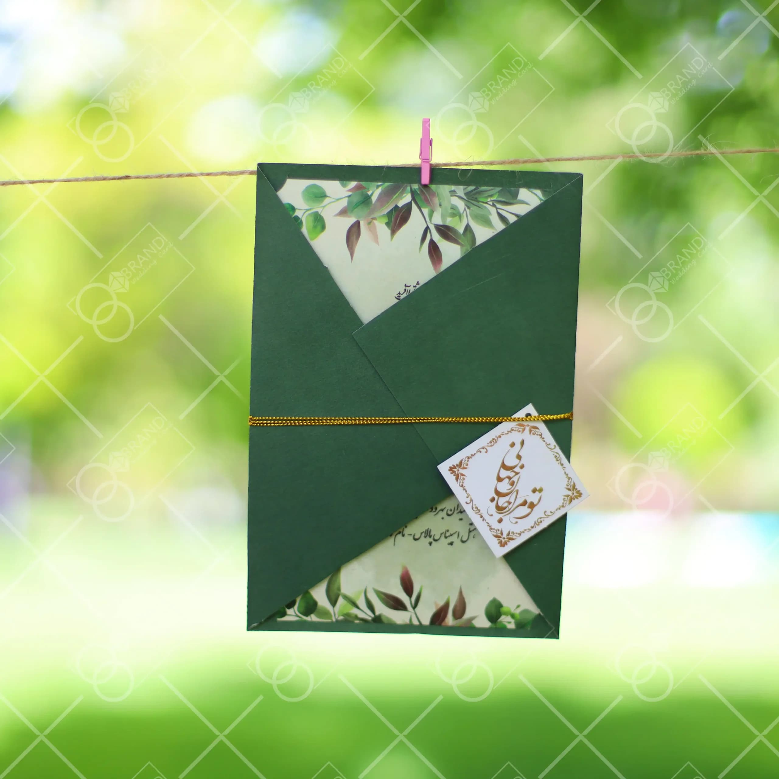 کارت عروسی قیمت مناسب مدل Garos — تصویر ۴