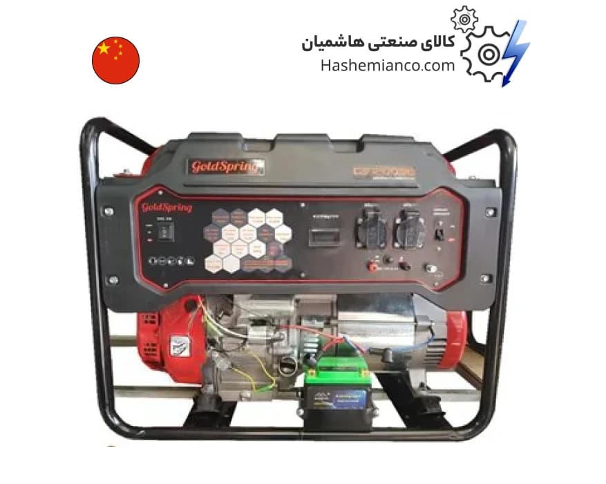 موتور برق بنزینی 8 کیلووات گلد اسپرینگ مدل GS12000